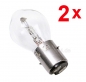 2x Bilux Lampe Birne Glhlampe Glhbirne 12V 35/35W Ba20d