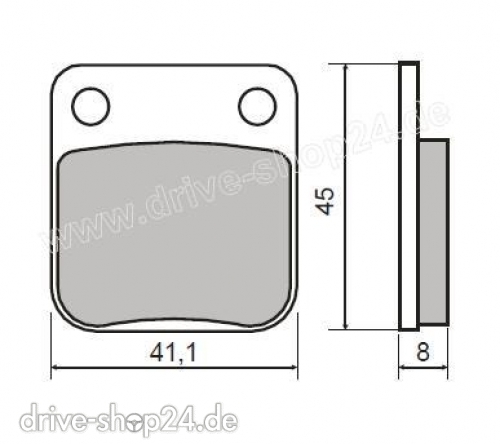 RMS BREMSBELGE DAELIM Otello NS 125 E-S-Five Tapo Cordi Message