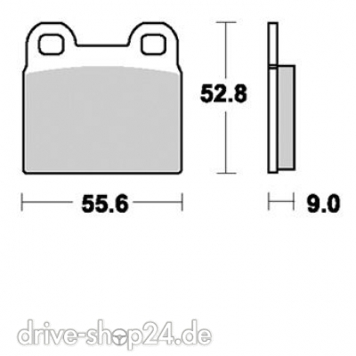 MCB095 Lucas-TRW Scheiben-Bremsbelag