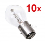 10x Bilux Lampe Birne Glhlampe Glhbirne 12V 35/35W Ba20d