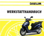 Werkstatt-Handbuch Reparaturanleitung fr DAELIM Otello SG125 VERGASER S/W KOPIERT