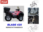 Werkstatt-Handbuch Reparaturanleitung fr TGB Blade 425 S/W KOPIERT auf DIN-A4